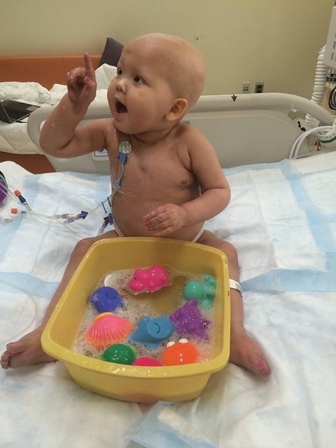 Kylie elizabeth playing with her toys